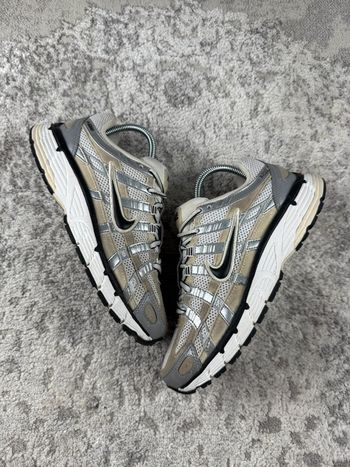 Nike P-6000 Running - Coconut Milk Silver - Silver & Beige & White