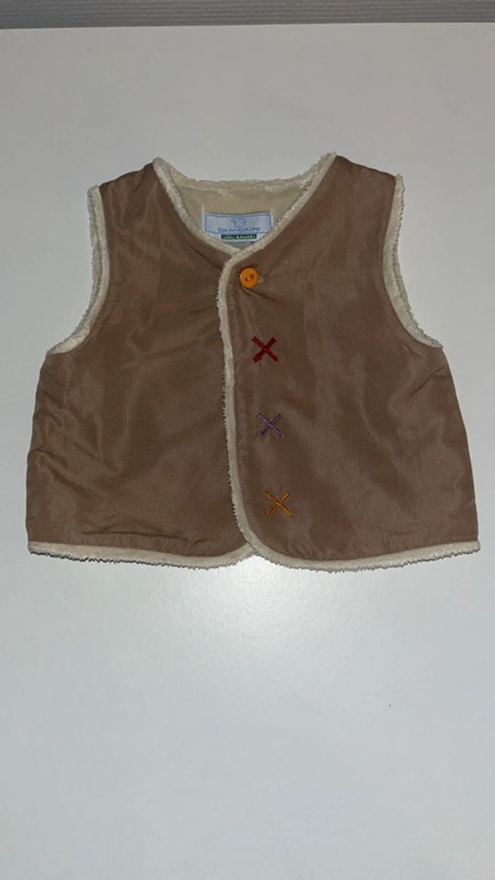 Veste sans manche bébé