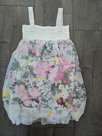Robe fleurs 8 ans