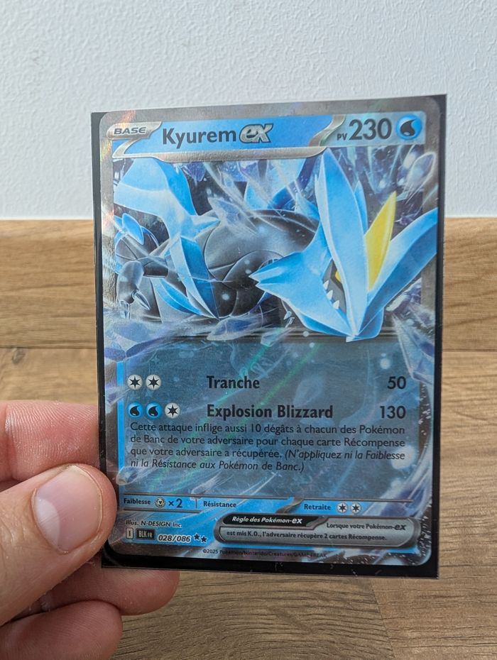 Kyurem ex (BLK 028) Foudre Noire FR