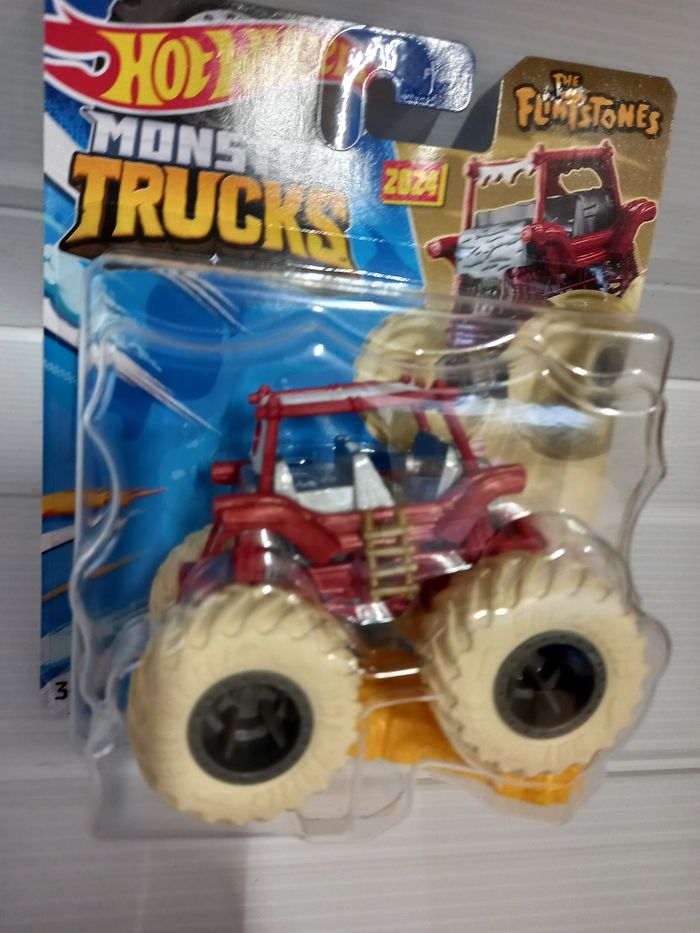 Hotwheel monster truck flintstones - photo numéro 2