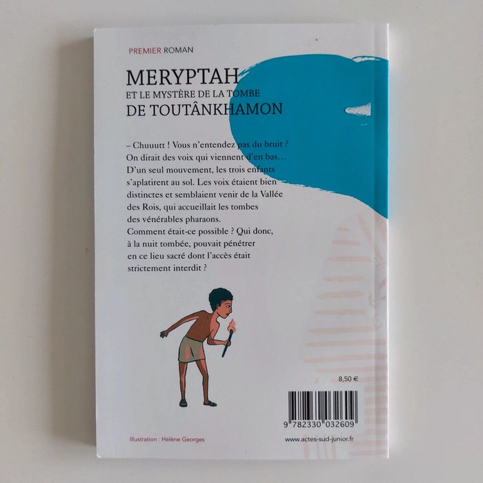 Livre - Meryptah et le mystère de la tombe de Toutânkhamon - photo numéro 2