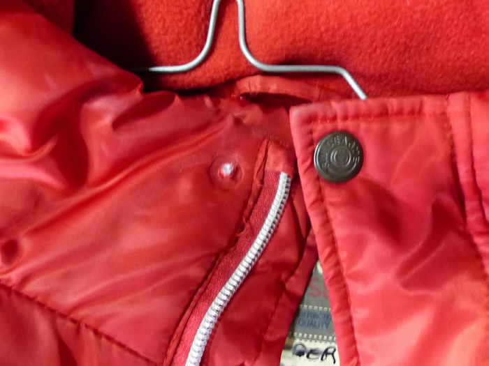 Parka rouge très chaude - photo numéro 2