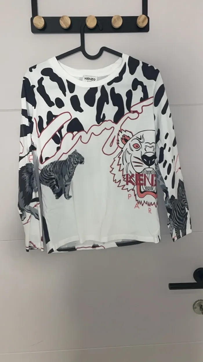 Tee-shirt manches longues Kenzo – Taille 12 ans