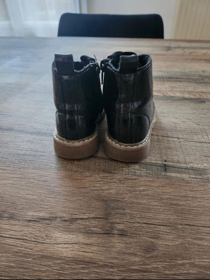 Bottines noir à paillettes - photo numéro 4