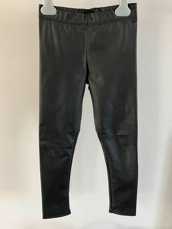 Pantalon simili cuir H et M 7-8 ans