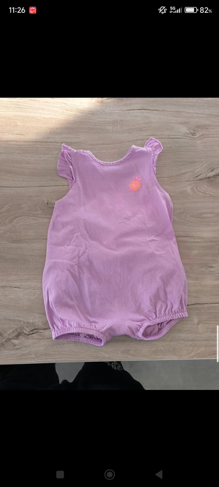 Conbishort taille 6 mois