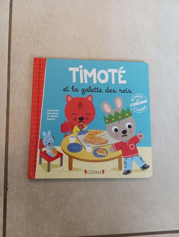 Livre timoté et la galette des rois