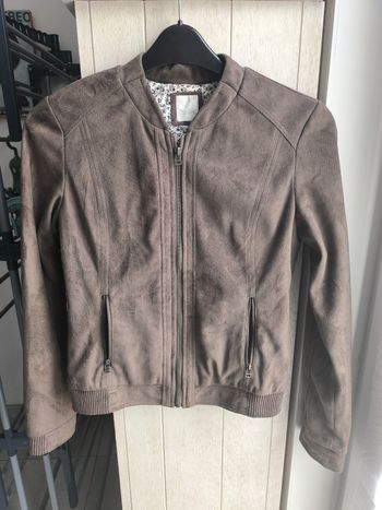 Veste/blouson doublé touché doux