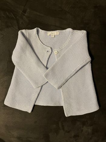 Gilet Jacadi  bleu ciel 