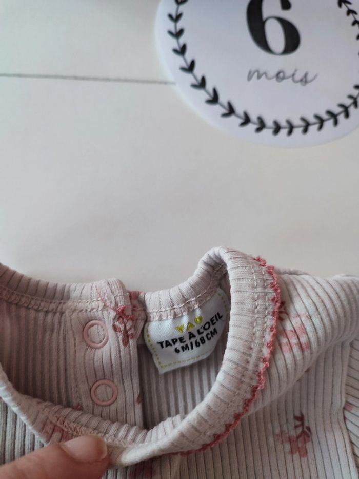 Lot de 2 tee-shirts Kiabi & TAO – 6 mois - photo numéro 7