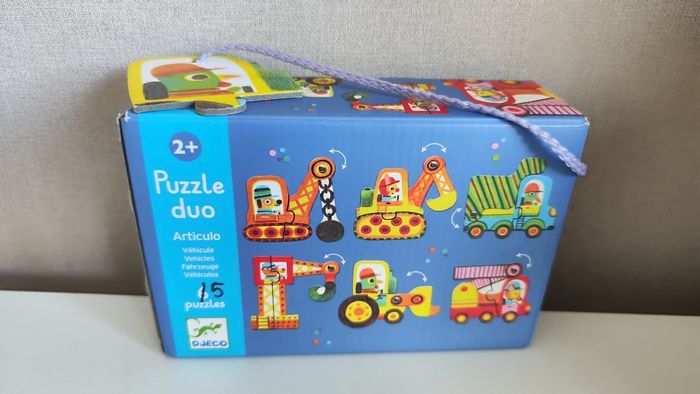Puzzle duo Articulo Véhicule Djeco - photo numéro 7