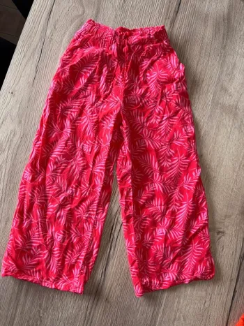 Pantalon fluide palazzo 7 ans Kiabi