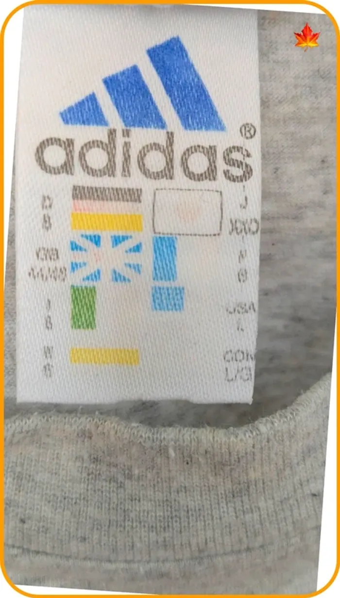 T-shirt homme Adidas Vintage L - photo numéro 6