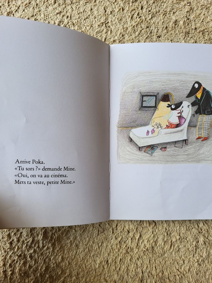 Livre École des loisirs Poka et Mine de Kitty Crowther - photo numéro 4