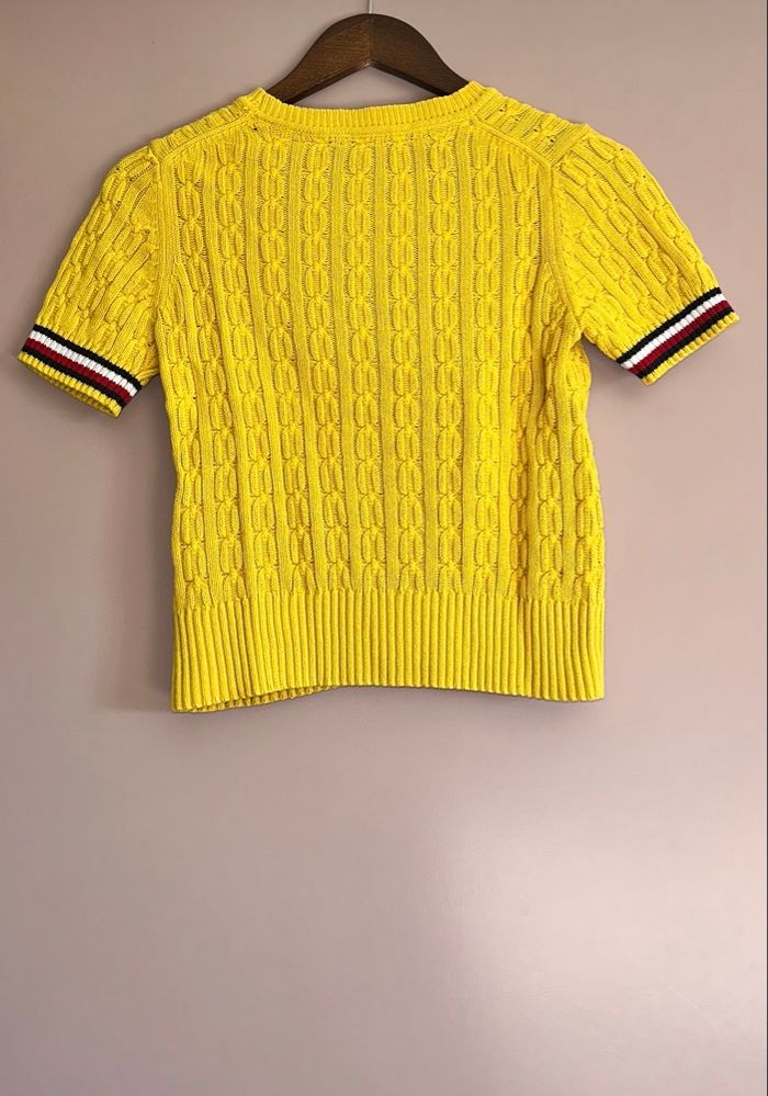 T-shirt court Tommy Hilfiger - taille XS - 100% coton - photo numéro 4