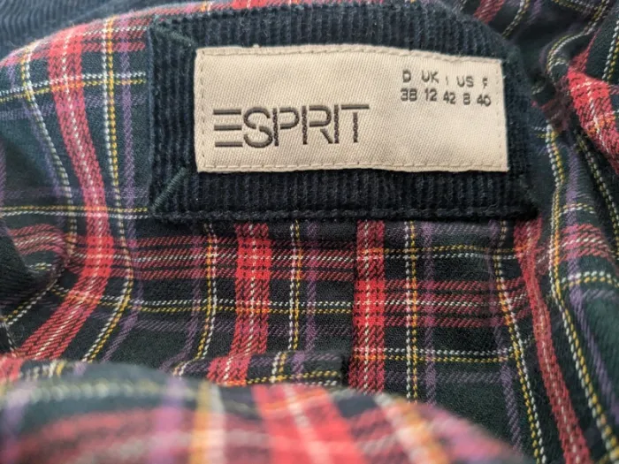 Veste Esprit simili velours - Marine. - photo numéro 5