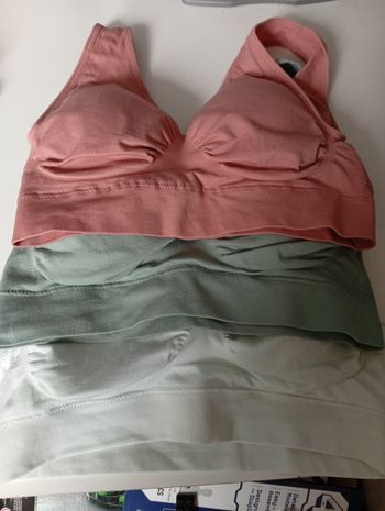 Lot 3 brassières femme 