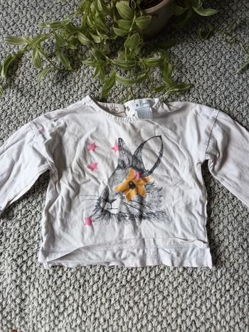 Tee shirt lapin 18mois