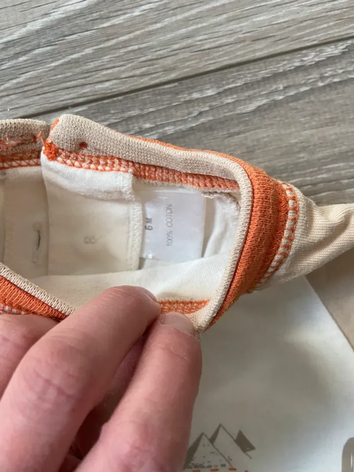 Tee shirt garçon 6 mois - photo numéro 2