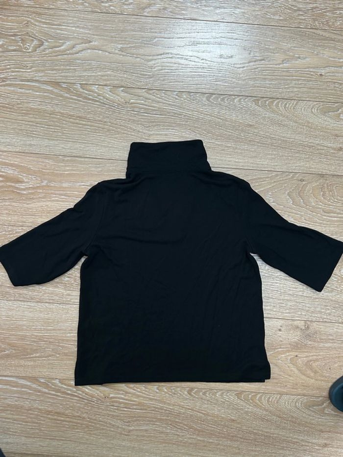 T-shirt Elisa caroll noir en viscose taille xs - photo numéro 4