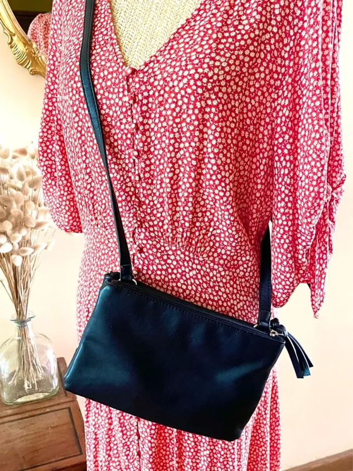 Sac à Main Noir Fonctionnel - By La Halle - photo numéro 17