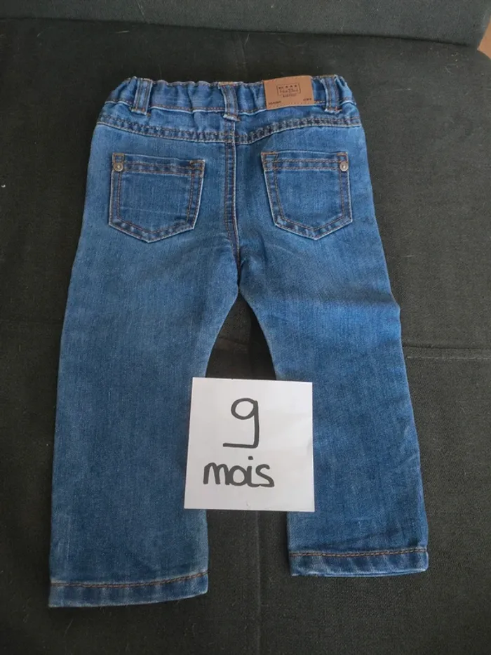 Jeans garçon 9 mois tape a l'oeil - photo numéro 3
