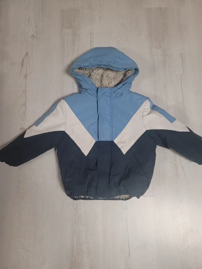 Manteau fourré garçon taille 5 ans