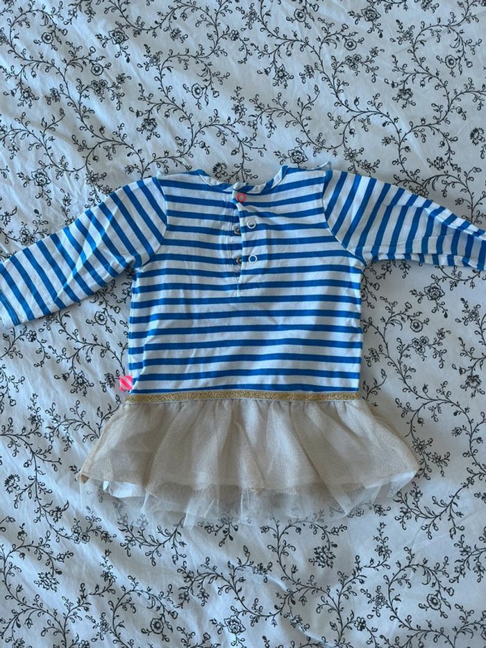 Robe style marin billieblush 6mois - photo numéro 2