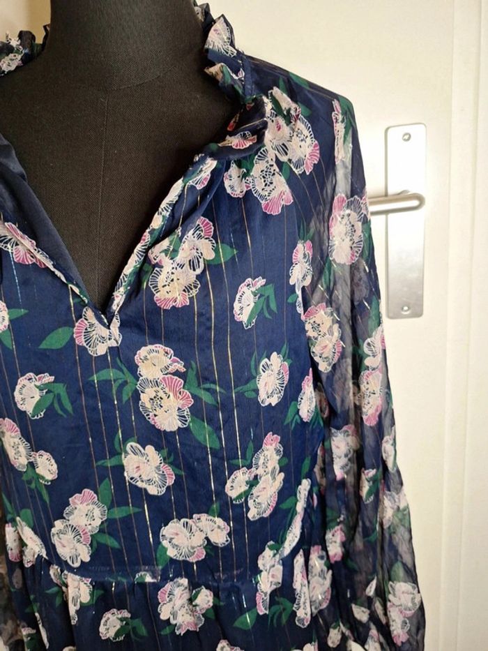 Robe longue pour Femme taille L Marque Tissaia très bon état - photo numéro 4