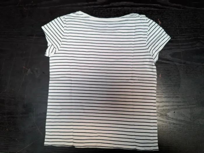 Tee-shirt rayure 5 ans - photo numéro 3