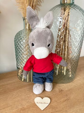 Peluche âne Trotro 