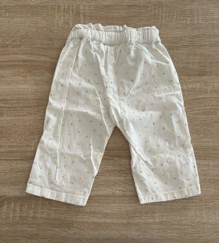 Pantalon bébé fille - 70cm - 6-9 mois - photo numéro 2