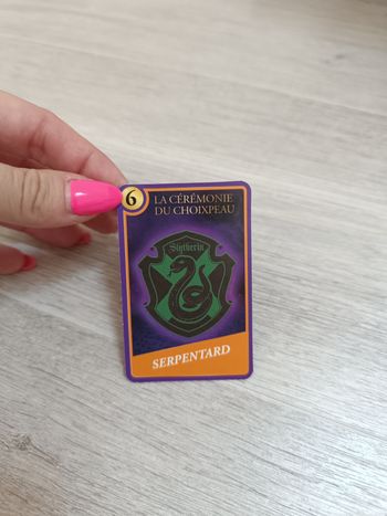 Carte à collectionner Harry Potter
