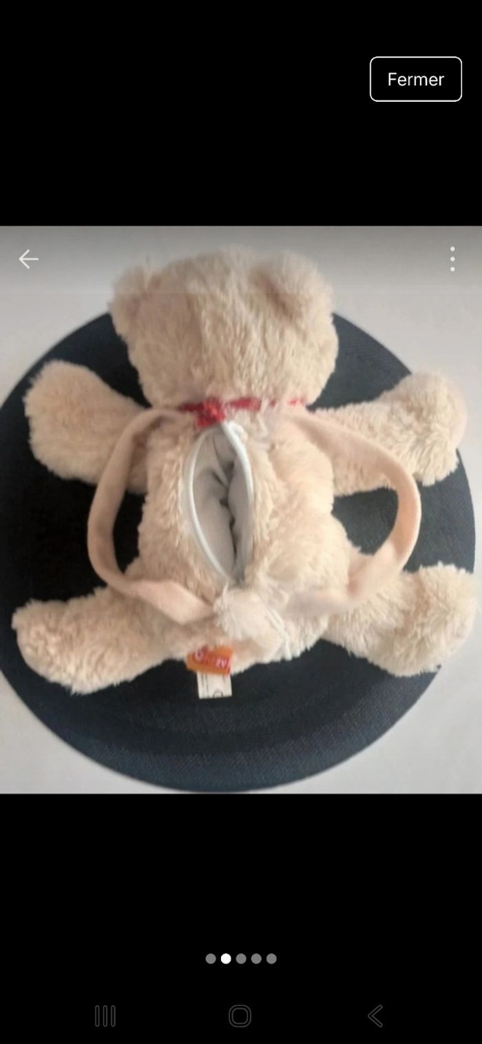 Sac à dos peluche Fizzy - photo numéro 2