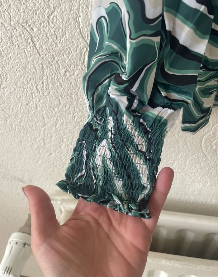 Blouse fluide manches longues imprimée - Fluresk - photo numéro 7