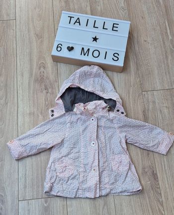Imperméable bébé 6 mois