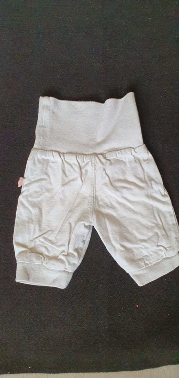 Lot 3 pantalons 2 bodies 1 mois - photo numéro 5