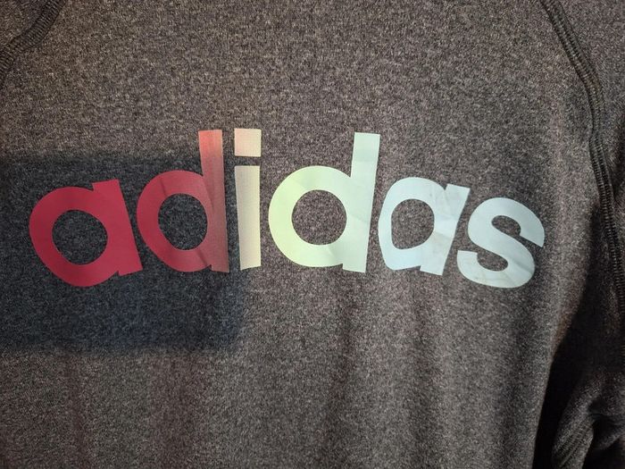 Sweat à capuche adidas vintage noir - taille M - photo numéro 3