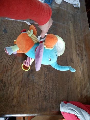 Éléphant d'activité doudou et Compagnie