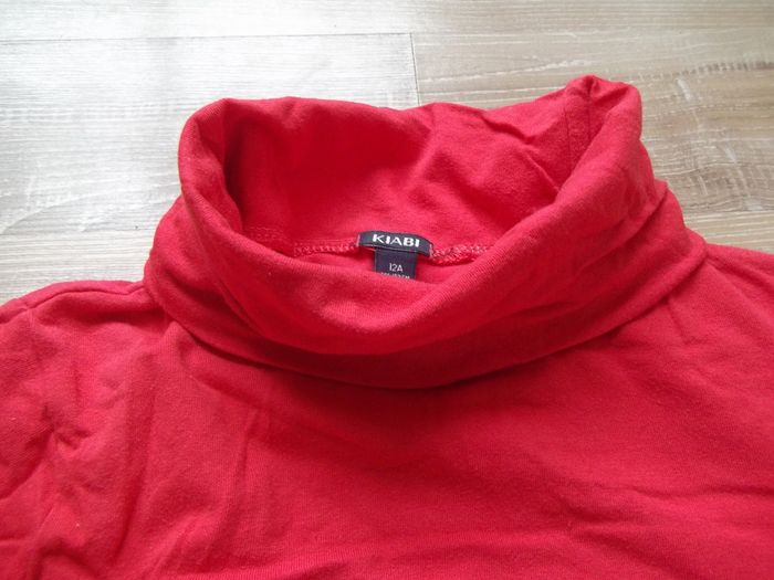 Sous-pull rouge Kiabi 12 ans - photo numéro 2
