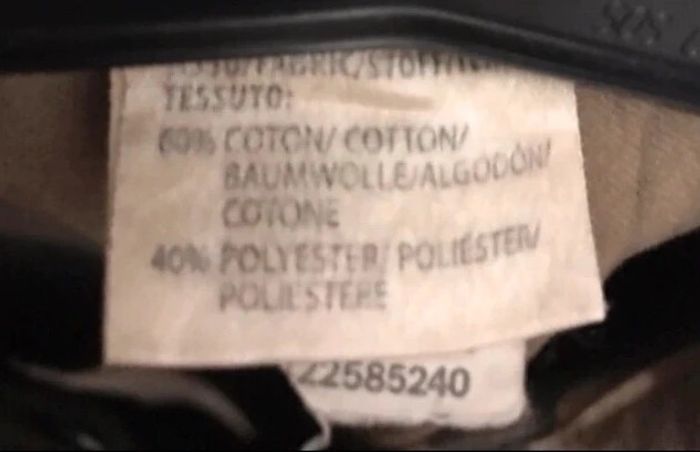 Veste militaire sans manches noir kaki avec des poches sur le torse T.U - photo numéro 4