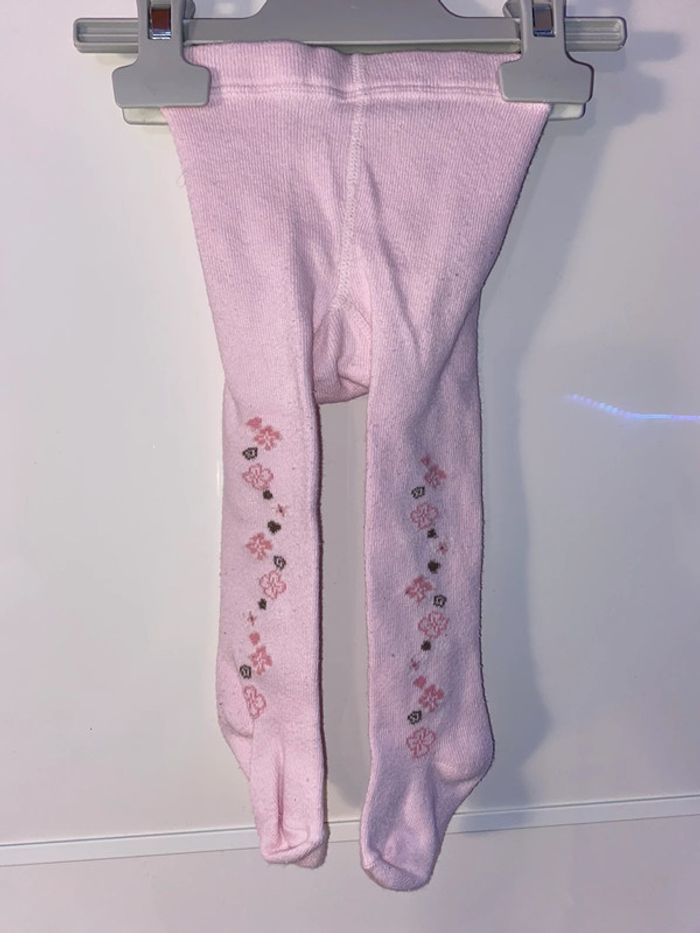 Collant fleuri