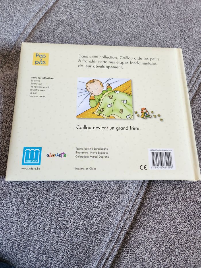 Livre caillou la petite soeur - photo numéro 3