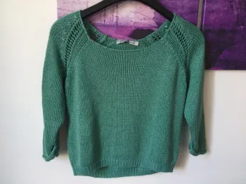Pull vert taille 36