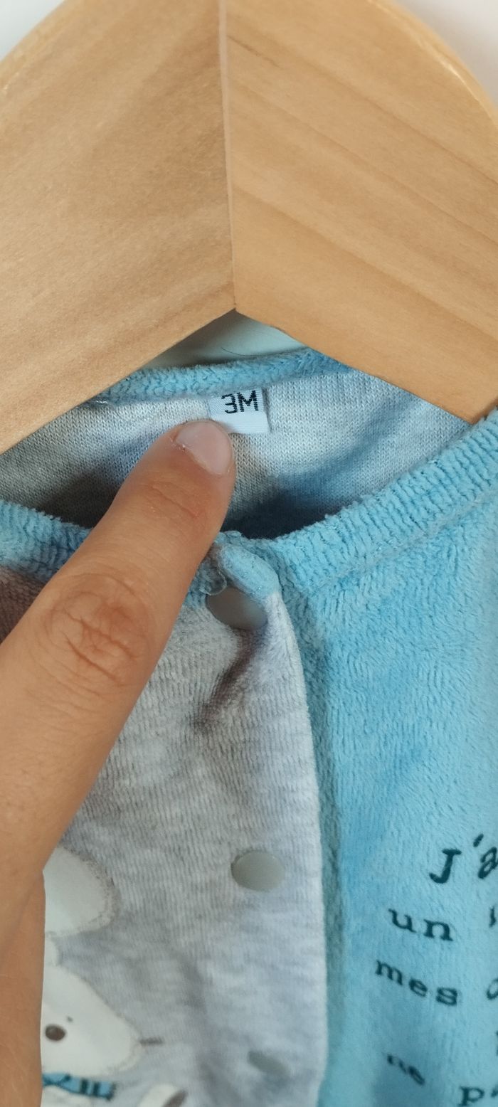 Pyjama garçon 3 mois - photo numéro 3