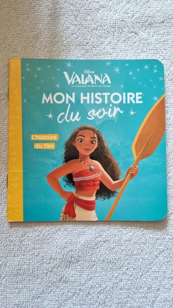 Livre histoire du soir vaiana