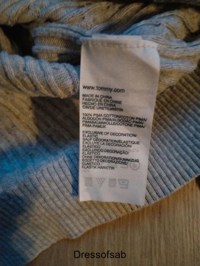 Pull Torsadé Tommy Hilfiger Femme - photo numéro 7