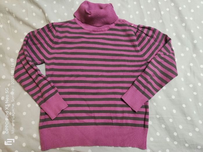 Pull col roulé 8ans-128cm MKY Réduction jusqu'à -70%