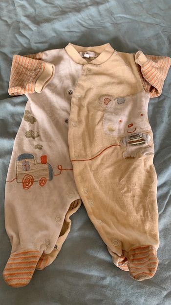 Pyjama chaud 1 mois